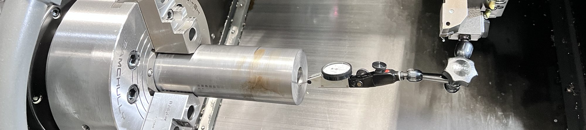 Before CNC turning part